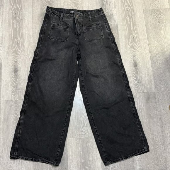 Old Navy High Rise Baggy Wide Leg Jeans. Y2K - Picture 1 of 3